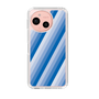 Slim Protection Case［ Middle Stripe - Blue ］