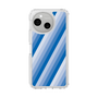 Slim Protection Case［ Middle Stripe - Blue ］