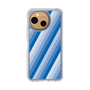 Slim Protection Case［ Middle Stripe - Blue ］