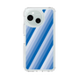 Slim Protection Case［ Middle Stripe - Blue ］
