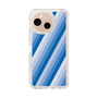 Slim Protection Case［ Middle Stripe - Blue ］