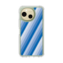 Slim Protection Case［ Middle Stripe - Blue ］