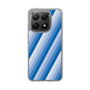 Slim Protection Case［ Middle Stripe - Blue ］