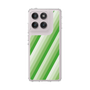 Slim Protection Case［ Middle Stripe - Green ］