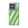 Slim Protection Case［ Middle Stripe - Green ］
