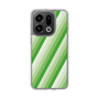 Slim Protection Case［ Middle Stripe - Green ］
