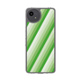 Slim Protection Case［ Middle Stripe - Green ］