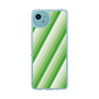 Slim Protection Case［ Middle Stripe - Green ］