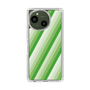 Slim Protection Case［ Middle Stripe - Green ］