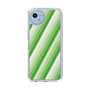 Slim Protection Case［ Middle Stripe - Green ］