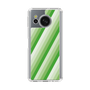 Slim Protection Case［ Middle Stripe - Green ］