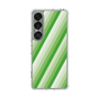 Slim Protection Case［ Middle Stripe - Green ］