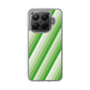 Slim Protection Case［ Middle Stripe - Green ］