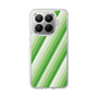 Slim Protection Case［ Middle Stripe - Green ］