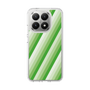 Slim Protection Case［ Middle Stripe - Green ］