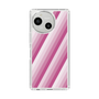 Slim Protection Case［ Middle Stripe - Pink ］