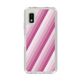 Slim Protection Case［ Middle Stripe - Pink ］