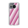 Slim Protection Case［ Middle Stripe - Pink ］