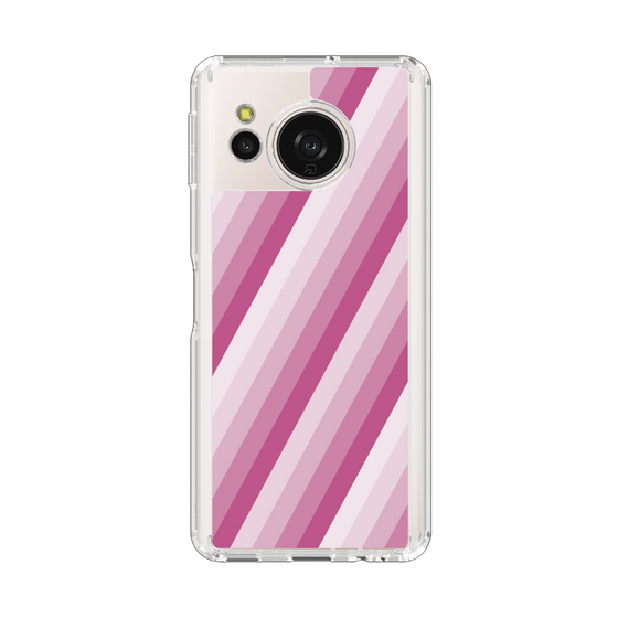Slim Protection Case［ Middle Stripe - Pink ］