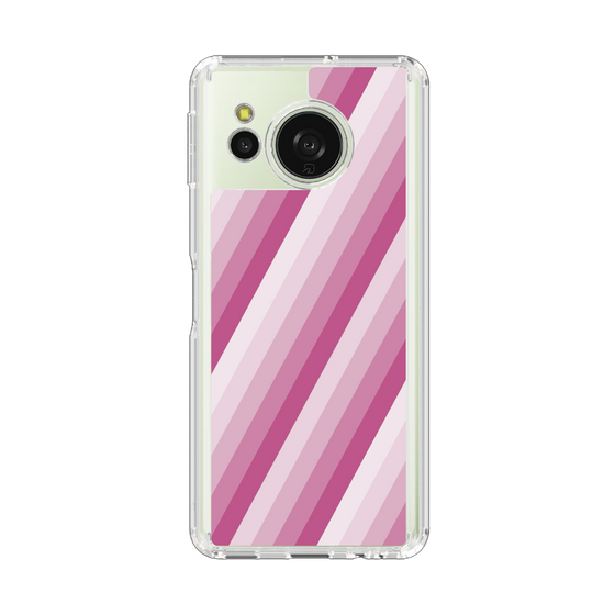 Slim Protection Case［ Middle Stripe - Pink ］