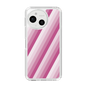 Slim Protection Case［ Middle Stripe - Pink ］