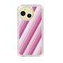 Slim Protection Case［ Middle Stripe - Pink ］