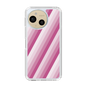 Slim Protection Case［ Middle Stripe - Pink ］