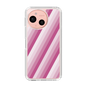 Slim Protection Case［ Middle Stripe - Pink ］