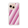 Slim Protection Case［ Middle Stripe - Pink ］