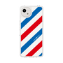 Slim Protection Case［ Big Stripe - Red × Blue ］