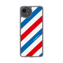 Slim Protection Case［ Big Stripe - Red × Blue ］