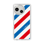 Slim Protection Case［ Big Stripe - Red × Blue ］