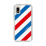 Slim Protection Case［ Big Stripe - Red × Blue ］