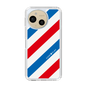 Slim Protection Case［ Big Stripe - Red × Blue ］