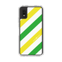 Slim Protection Case［ Big Stripe - Green × Yellow ］