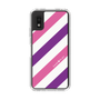 Slim Protection Case［ Big Stripe - Purple × Pink ］