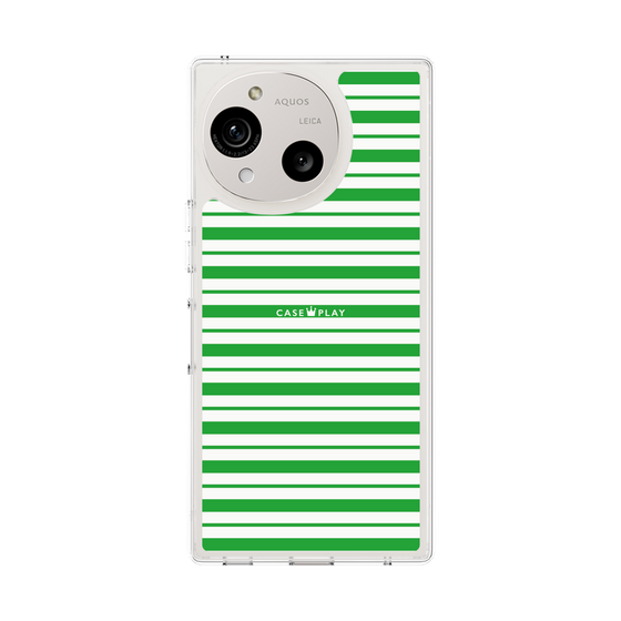 Slim Protection Case［ Small Border - Green ］