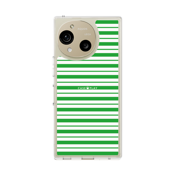 Slim Protection Case［ Small Border - Green ］