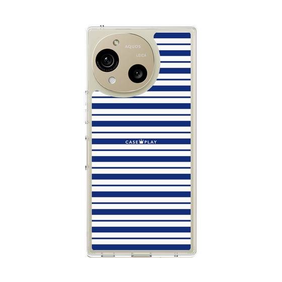 Slim Protection Case［ Small Border - Navy ］