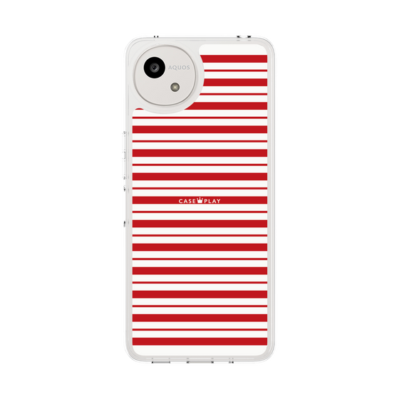 Slim Protection Case［ Small Border - Red ］