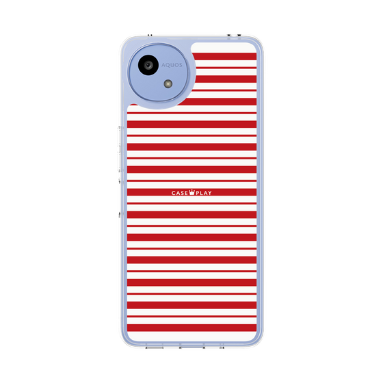 Slim Protection Case［ Small Border - Red ］