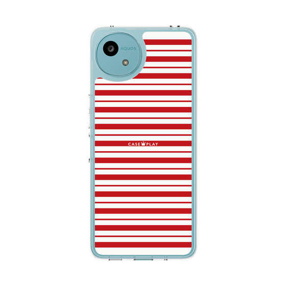 Slim Protection Case［ Small Border - Red ］