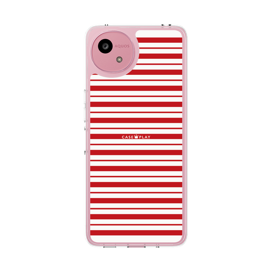 Slim Protection Case［ Small Border - Red ］