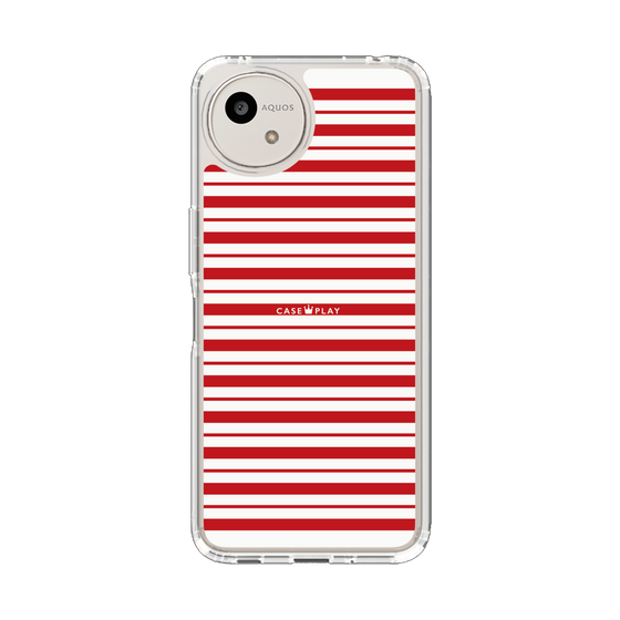 Slim Protection Case［ Small Border - Red ］
