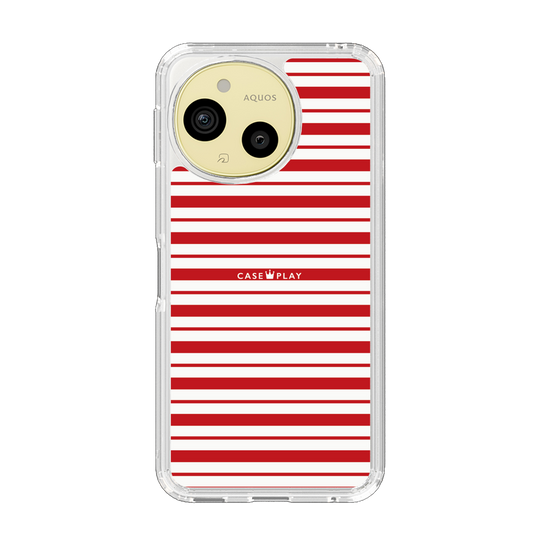 Slim Protection Case［ Small Border - Red ］