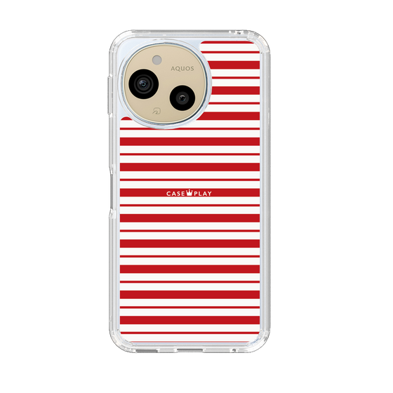 Slim Protection Case［ Small Border - Red ］
