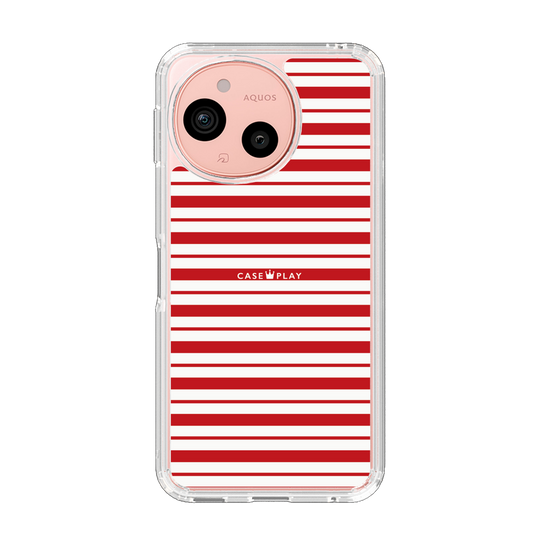 Slim Protection Case［ Small Border - Red ］