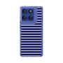 Slim Protection Case［ Middle Border - Blue ］