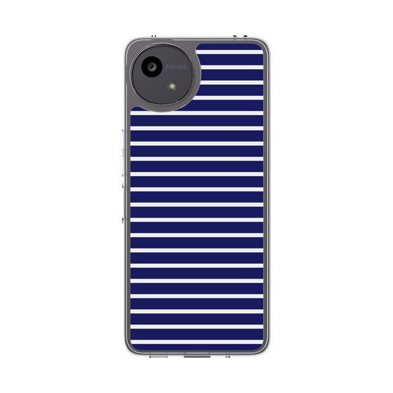 Slim Protection Case［ Middle Border - Blue ］