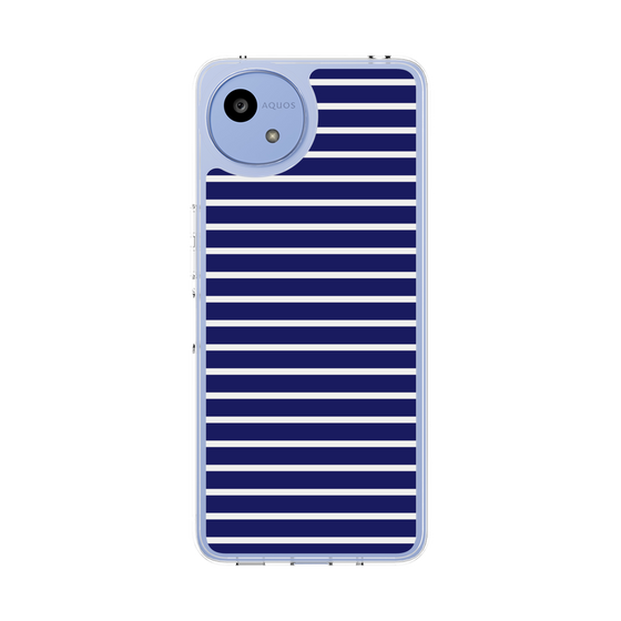 Slim Protection Case［ Middle Border - Blue ］